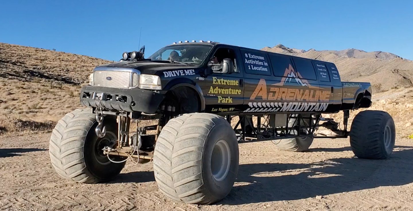 Monster truck show Las Vegas: See a show or drive one